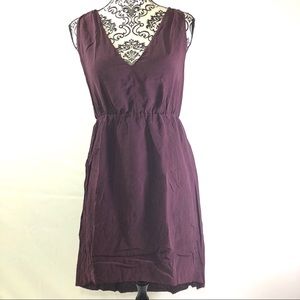 T. Babaton Dress SZ M Stretch Waist 100% Silk